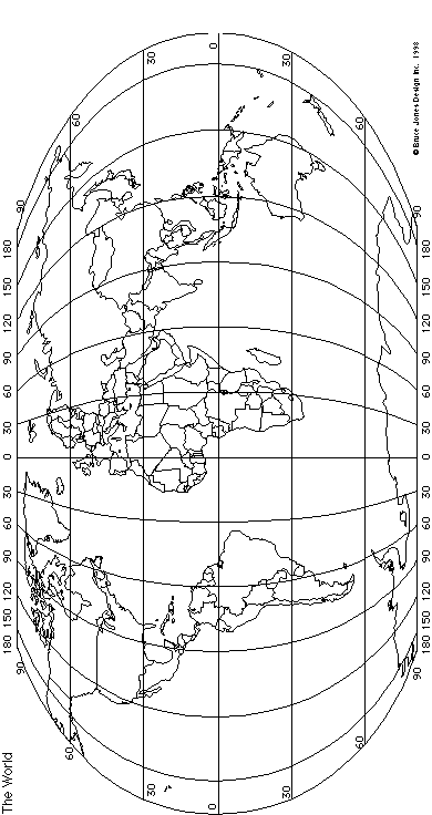 world map printable with latitude and longitude